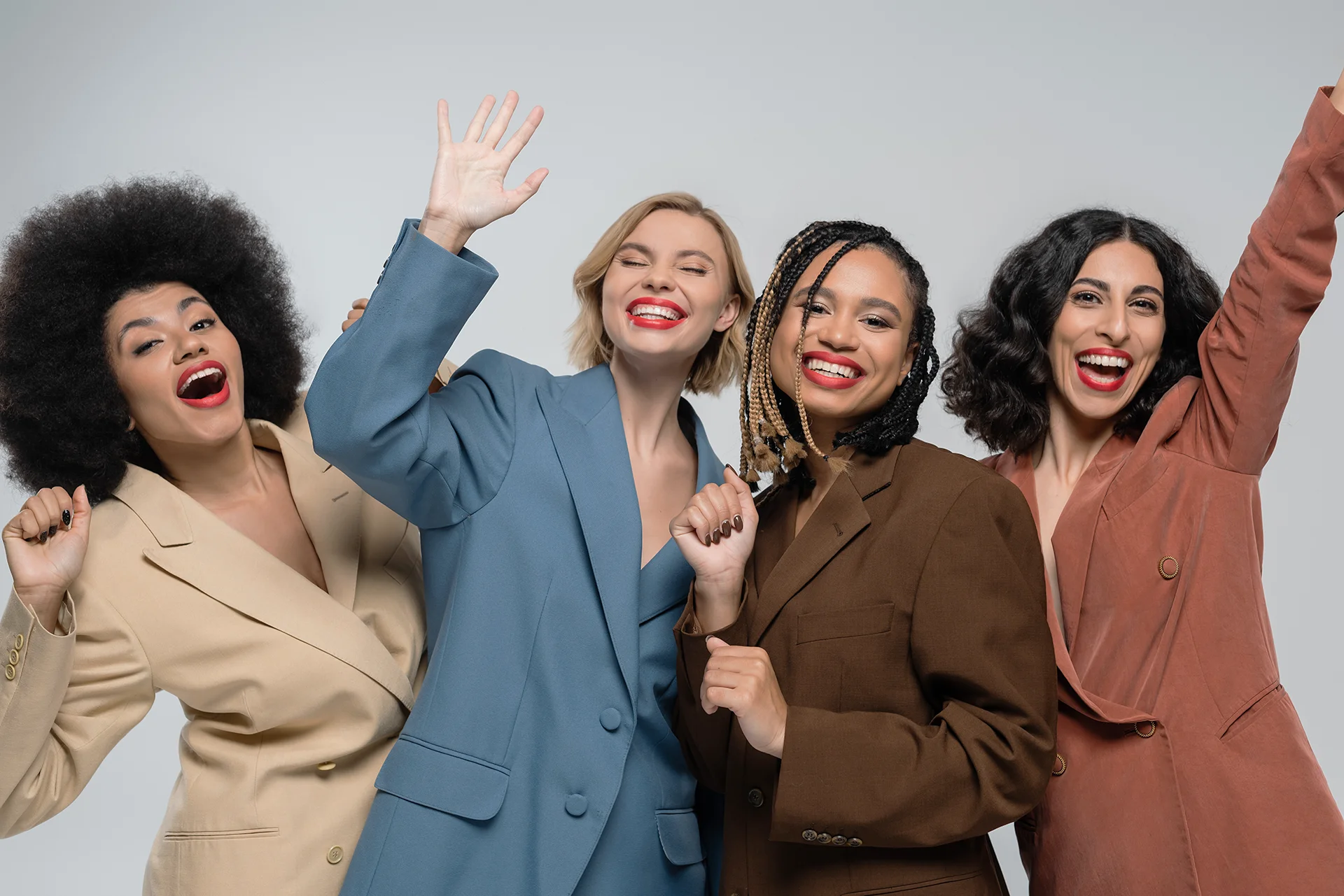 overjoyed multiracial girlfriends in colorful suit 2024 11 14 21 42 49 utc 1