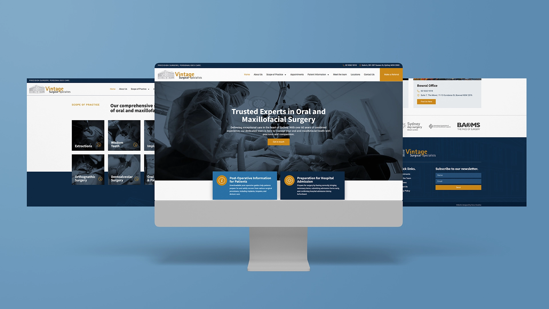 Vintage Surgical Specialist Portfolio rollout7