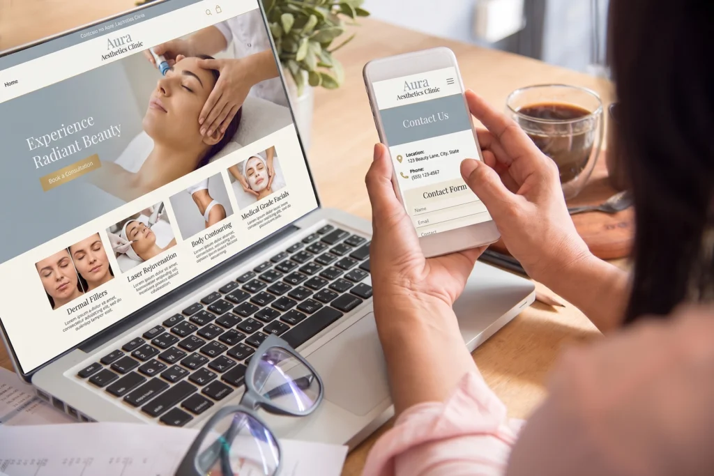 Cosmetic Clinic Website 2