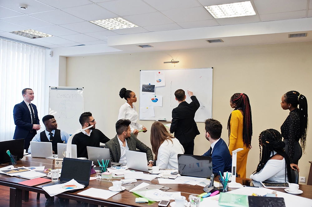 multiracial young creative people in modern office 2026 03 18 14 39 27 utc