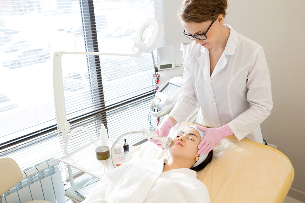 woman receives facial treatment from professional 2026 03 24 08 44 14 utc
