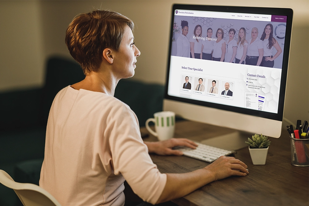 woman works at computer in home office 2026 03 10 03 54 13 utc